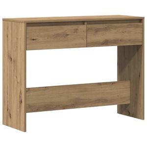 vidaXL Konsolentisch Artisan-Eiche 100x35x76,5 cm Holzwerkstoff