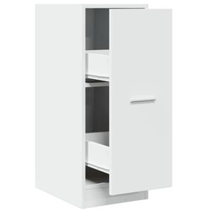 vidaXL Apothekerschrank Wei&szlig; 30 x 41 x 77,5 cm Holzwerkstoff