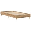 vidaXL Bettgestell ohne Matratze Artisan-Eiche 100x200cm Holzwerkstoff