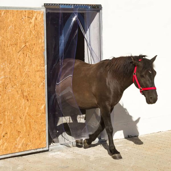 Kerbl Streifenvorhang-Set PVC 225 x 30 cm 291162