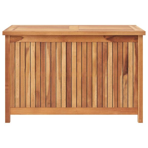 vidaXL Gartenbox 90x50x58 cm Massivholz Teak
