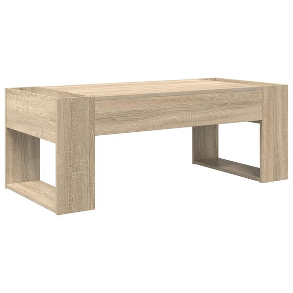 vidaXL Couchtisch Sonoma-Eiche 110 x 50 x 41 cm Holzwerkstoff