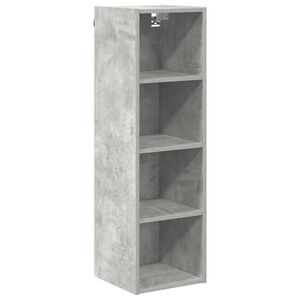 vidaXL H&auml;ngeschrank Beton Grau 30 x 29,5 x 100 cm Holzwerkstoff