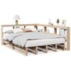 vidaXL Massivholzbett mit Regal ohne Matratze 140x200 cm Kiefer