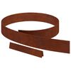 vidaXL Raseneinfassung 4 pcs Rostig 450 x 0,05 x 10 cm Wetterfeststahl