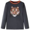 vidaXL Kinder-Langarmshirt Anthracite 92