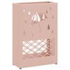 vidaXL Regenschirmst&auml;nder Rosa 28 x 12 x 41 cm Stahl