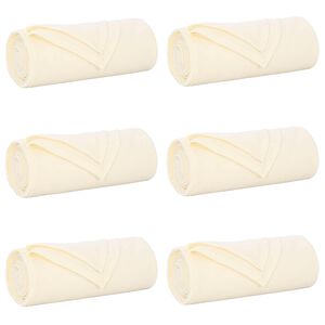 vidaXL Wohndecken 6 stk. Creme 270 x 240 cm 5.44 kg Fleece