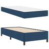 vidaXL Boxspringbett Blau 80 x 200 cm Stoff