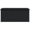 vidaXL Sitzbank mit Stauraum Schwarz 102x42x45 cm Holzwerkstoff