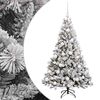 vidaXL K&uuml;nstlicher Weihnachtsbaum mit Kugel 120 cm 150 LEDs