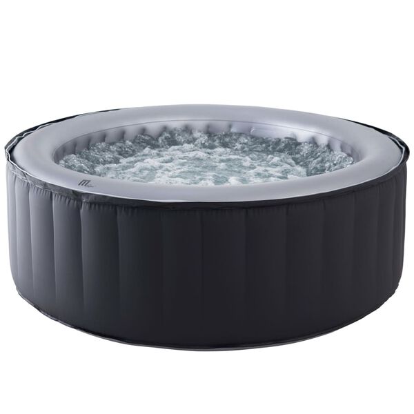 MSpa Aufblasbarer Whirlpool Silver Cloud Anthrazitgrau 180 x 70 cm