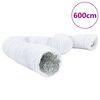 vidaXL L&uuml;ftungsschlauch Aluminium und PVC 6 m &Oslash;15 cm
