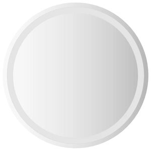 vidaXL LED-Badspiegel 60 cm Rund