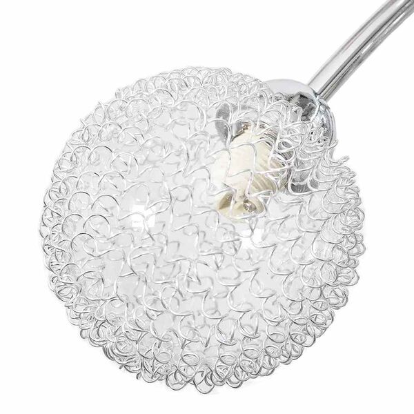 Deckenleuchte mit Drahtgeflecht-Lampenschirme 4 &times; G9 Gl&uuml;hlampen