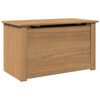 vidaXL Truhe mit Deckel PANAMA 79x42x46 cm Massivholz Kiefer