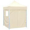 vidaXL Party-Zelt Creme 200 x 200 x 315 cm Oxford-Stoff