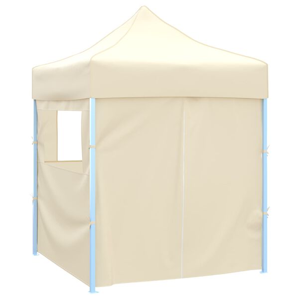 vidaXL Party-Zelt Creme 200 x 200 x 315 cm Oxford-Stoff