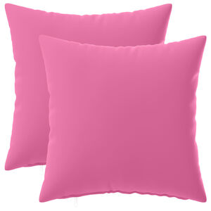 vidaXL Kissenbezug 2 pcs HEERLEN Rosa 30 x 30 cm Polyester