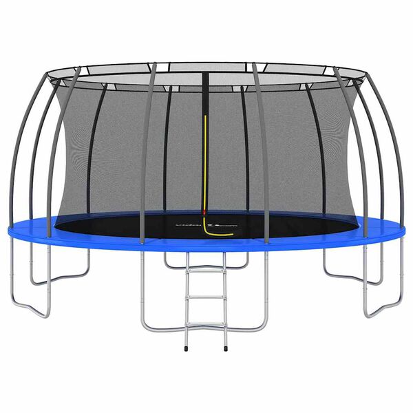 vidaXL Trampolin-Set Rund 488x90 cm 150 kg
