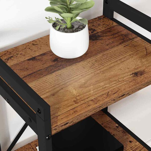 vidaXL B&uuml;cherregal Altholz 60 x 30 x 85 cm Holzwerkstoff