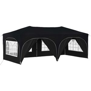 vidaXL Pop-up Partyzelt Anthrazit 575 x 288 x 245 cm Oxford-Stoff