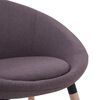 vidaXL Esszimmerst&uuml;hle 4 Stk. Taupe Stoff
