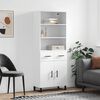 vidaXL Highboard Wei&szlig; 69,5x34x180 cm Holzwerkstoff