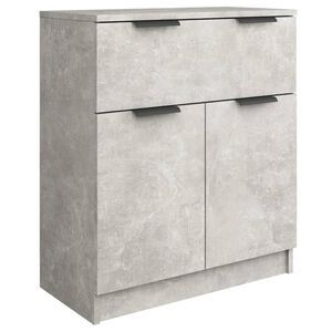 vidaXL Sideboard Betongrau 60x30x70 cm Holzwerkstoff