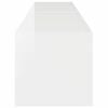 vidaXL TV-Wandschrank 2 pcs Gl&auml;nzend Wei&szlig; 78,5 x 31 x 29,5 cm