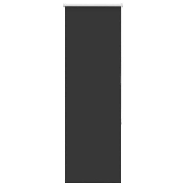 vidaXL Verdunkelungsrollo Schwarz 45x175 cm Stoffbreite 40,7 cm