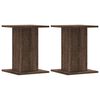vidaXL Lautsprecherst&auml;nder 2 Stk. Braun Eichen-Optik 30x30x40 cm
