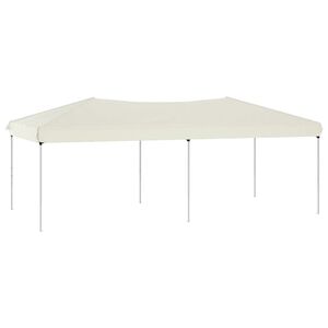 vidaXL Partyzelt Faltbar Creme 3x6 m