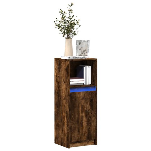 vidaXL LED-Sideboard R&auml;uchereiche 38x34x100 cm Holzwerkstoff