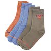 vidaXL Kindersocken 5 Paar EU 23-26
