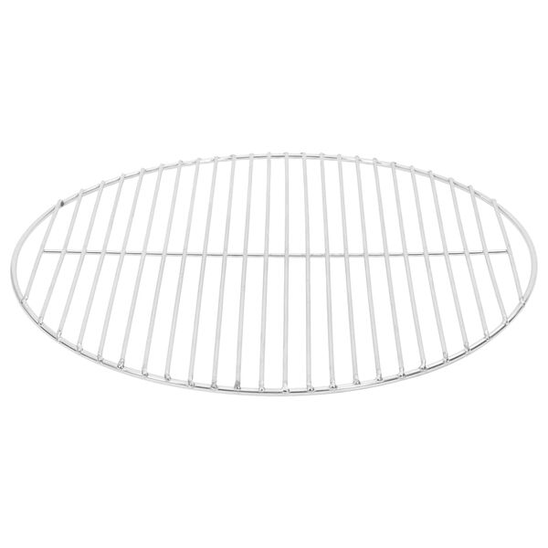 vidaXL Grillrost Rund &Oslash;47 cm 304 Edelstahl