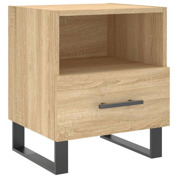 vidaXL Nachttisch Sonoma-Eiche 40x35x47,5 cm Holzwerkstoff