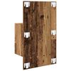 vidaXL Nachttisch 2 pcs Altholz 50 x 32.5 x 80cm Holzwerkstoff