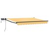 vidaXL Manuelle Gelenkarmmarkise mit LEDs Sand