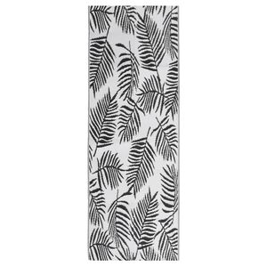 vidaXL Outdoor-Teppich ARAKIL Schwarz 80x250 cm PP