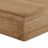 vidaXL Bank 80 cm Massivholz Teak