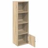 vidaXL B&uuml;cherregal Sonoma-Eiche 31x24x102 cm Holzwerkstoff