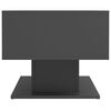 vidaXL Couchtisch Grau 103,5x50x44,5 cm Holzwerkstoff