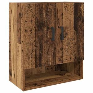 vidaXL Wandschrank 60 x 31 x 70 cm Holzwerkstoff Altholz