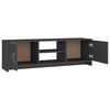 vidaXL TV-Schrank Grau 120x30x37,5 cm Holzwerkstoff