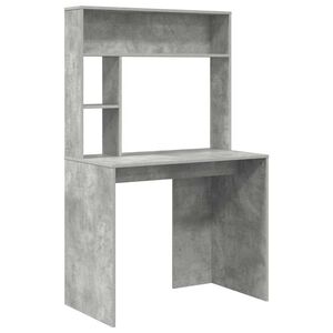 vidaXL Schreibtisch Beton Grau 91 x 50 x 149 cm Holzwerkstoff