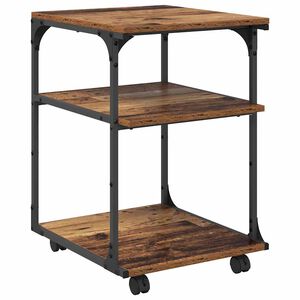 vidaXL Druckerst&auml;nder Altholz 43 x 48 x 64 cm Holzwerkstoff