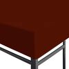vidaXL Pavillondach 310 g / m² 3x4 m Terrakotta
