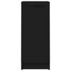 vidaXL Sideboard Schwarz 30x30x70 cm Holzwerkstoff