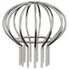 vidaXL Dachrinnenblattschutz 8 pcs Silber 75 mm Edelstahl